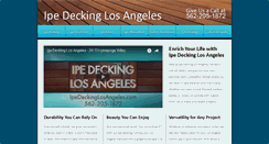 Desktop Screenshot of ipedeckinglosangeles.com